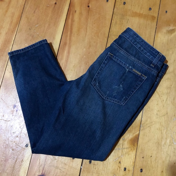 Michael Kors Denim - Michael Kors Distressed Boyfriend Crop Jeans Michael Kors Denim - Michael Kors Distressed Boyfriend Crop Jeans